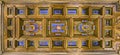 Coffered vault in the Church of San Girolamo della CaritÃÂ  in Rome, Italy.